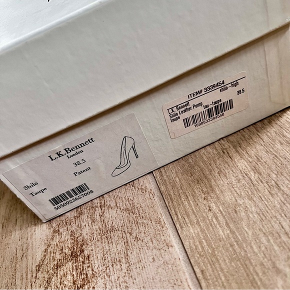 LK Bennett Shilo Taupe Pumps - Picture 6 of 12